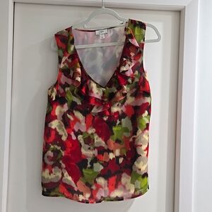Ann Taylor Floral Tank shirt